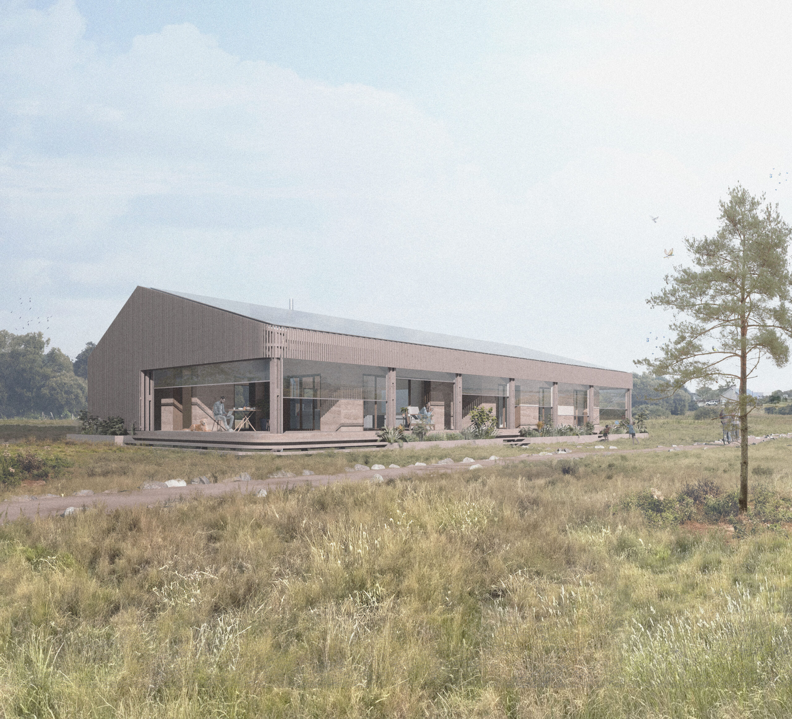 iia - Perspective de la Maison X